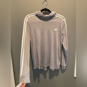 Adidas pullover with hood! Size M